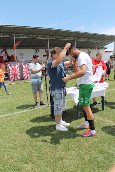 Fotbalistii de la echipa Sportul Campina, premiati pentru promovarea in Superliga B