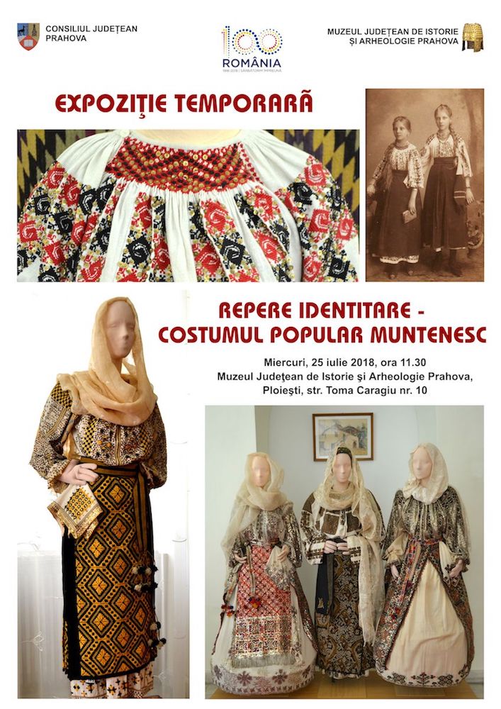 Frumosul costum popular muntenesc, la Muzeul Judetean de Istorie si Arheologie Prahova
