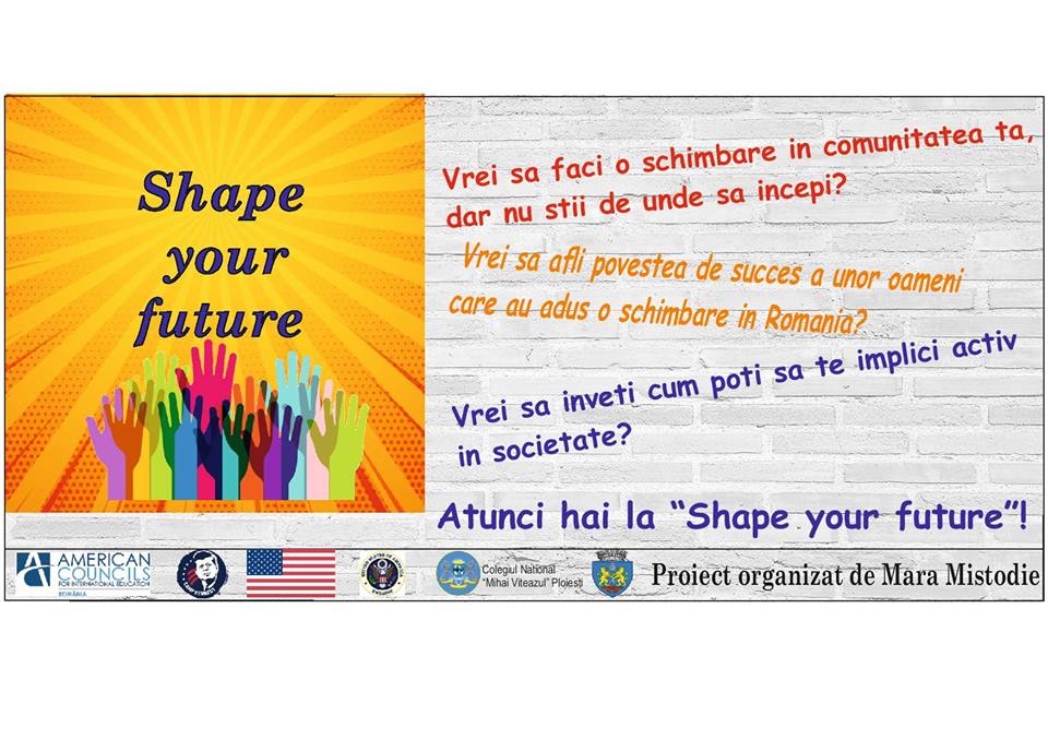 „Shape your future“, o conferinta dedicata liceenilor, organizata de o eleva, in Ploiesti